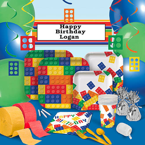Lego Birthday Block Party Deluxe Party Pack