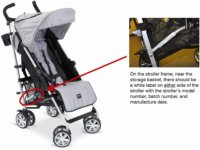 B-Nimble Strollers Recalls