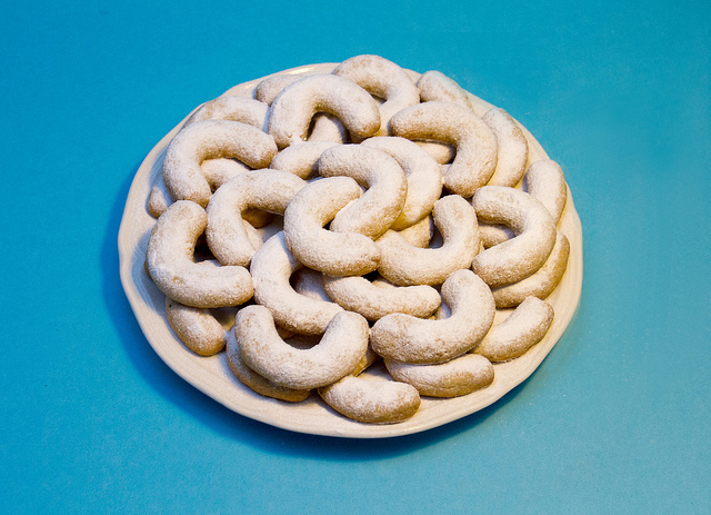 Christmas Cookies Hazelnut Butter Crescents