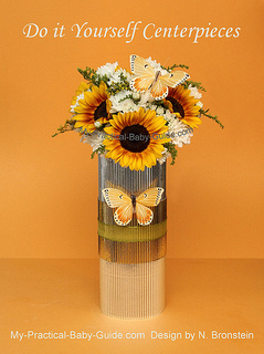 DIY Sunflower & Chrysanthemum Flower Arrangement