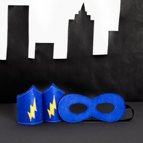 Superhero Mask and Armband