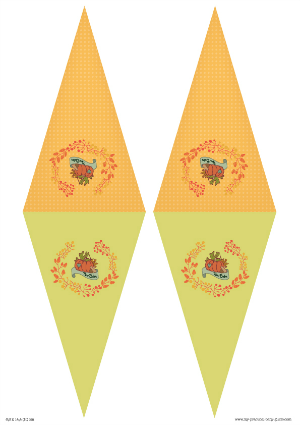 Free Printable Thanksgiving Bunting Flags