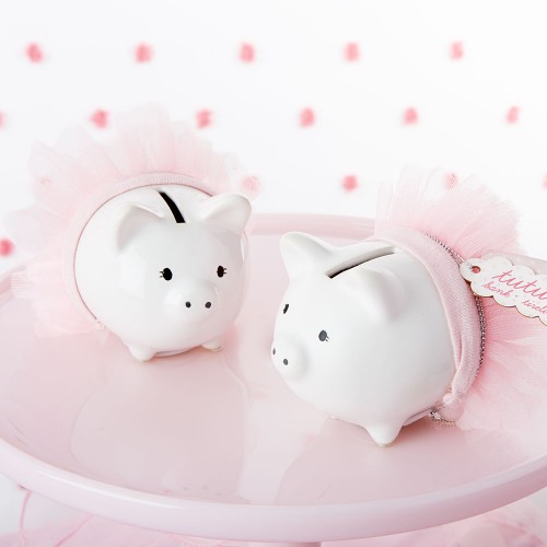 Tutu Ceramic Mini Piggy Bank