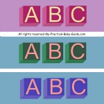 Alphabet Baby Shower Theme
