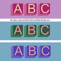 Alphabet Baby Shower Theme