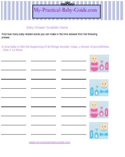 Baby Shower Games for Girls - My Practical Baby Shower Guide