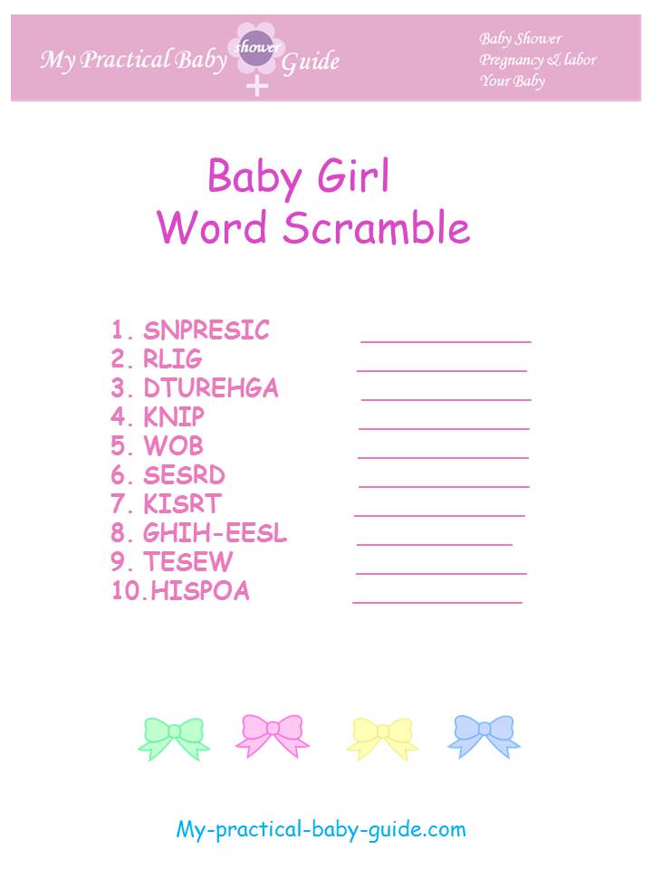 Free BABY GAMES for Girls!