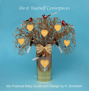 DIY  Baby Shower Wishing Tree
