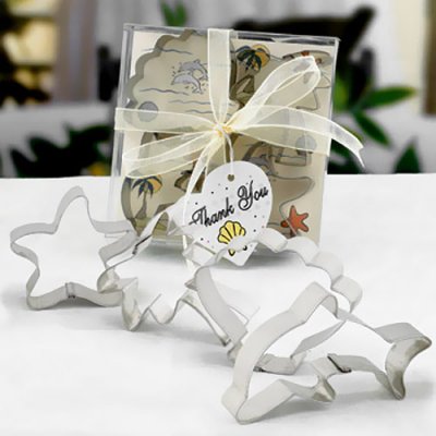 Beach Cookie Cutters Baby Shower Favors