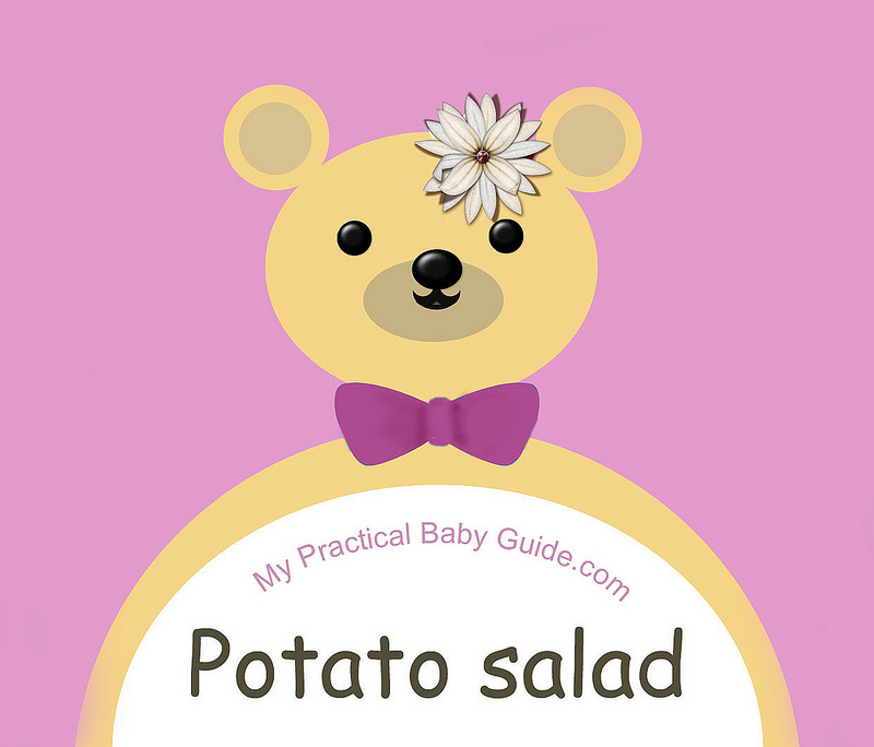 Free Printable Bear Girl Baby Shower Food Label