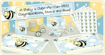 Bee Baby Shower Supplies Bigdothappiness