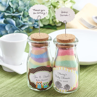 Chalk and Salt Art Jar Favor