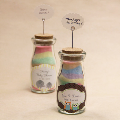 Chalk and Salt Art Jar Favor