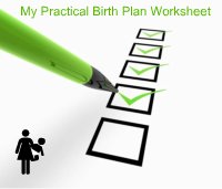 My Practical Birth Plan Worksheet