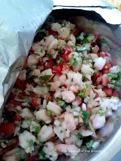 Baby Shower Food Ideas-shrimp ceviche