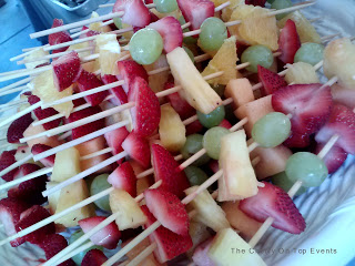 Baby Shower Desert Ideas-Fruit skewers