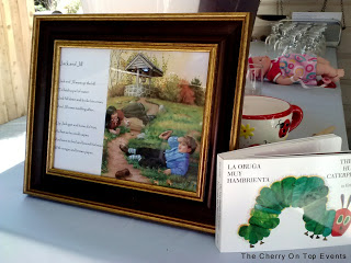 Baby Shower Framed Nursery Rhymes