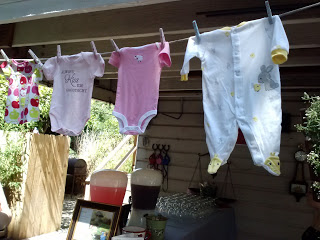 Baby Cloths Garland