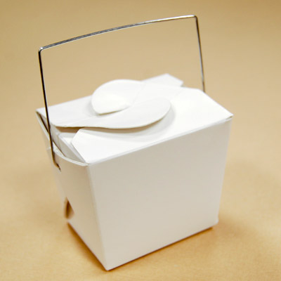 Chinese Baby Shower Takeout Box Favor