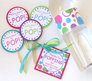 Free Printable Cupcake Toppers - My Practical Baby Shower Guide
