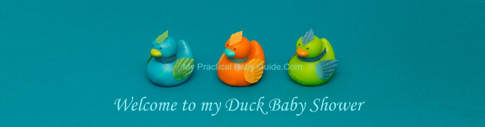 Free Duck Baby Shower Bottle Labels