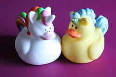 Bath duck toys