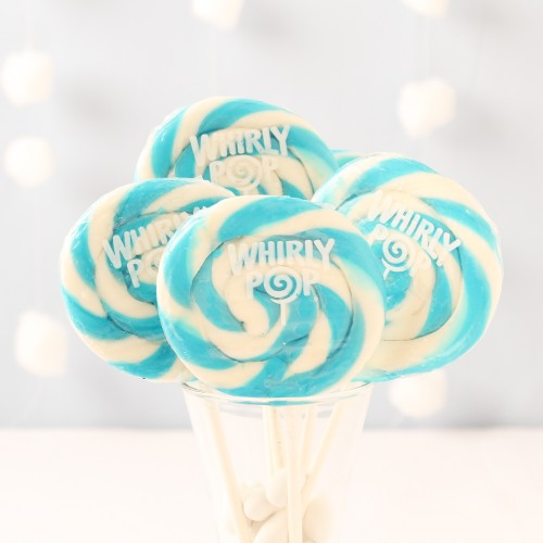 Blue and White Lollipops