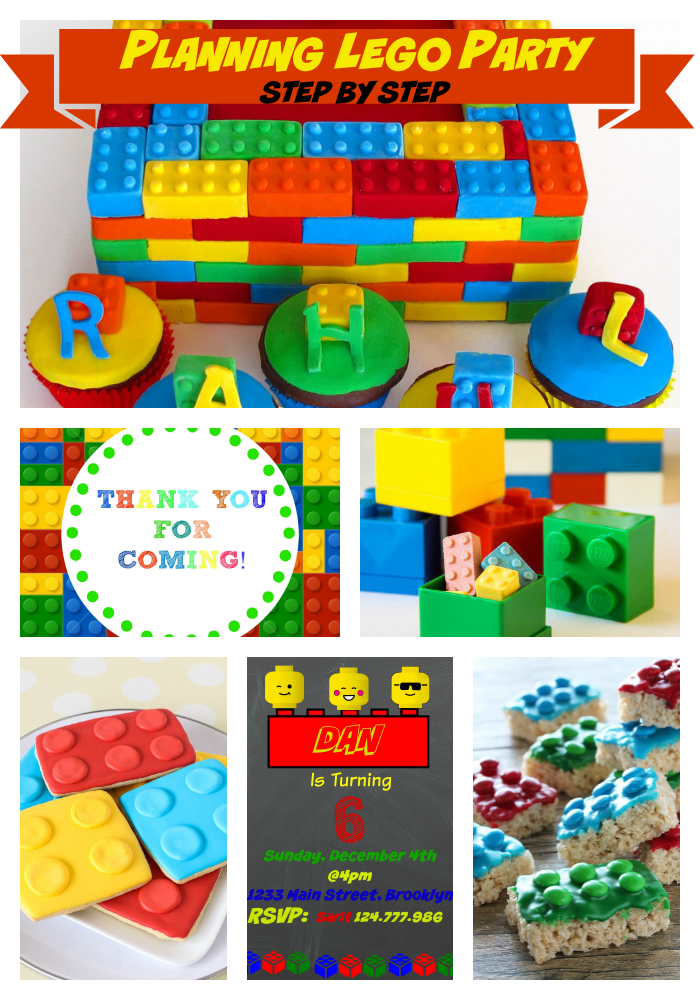 Planning Lego Birthday Party Step by Step