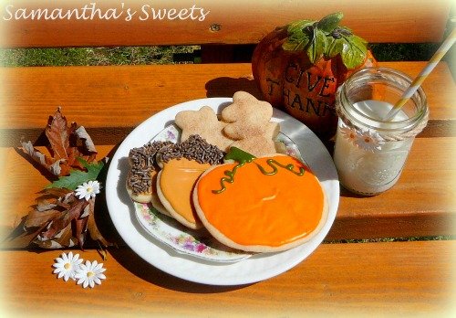 Pumpkin Baby Shower Cookies