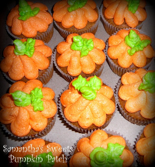 Pumpkin Baby Shower Cupcakes