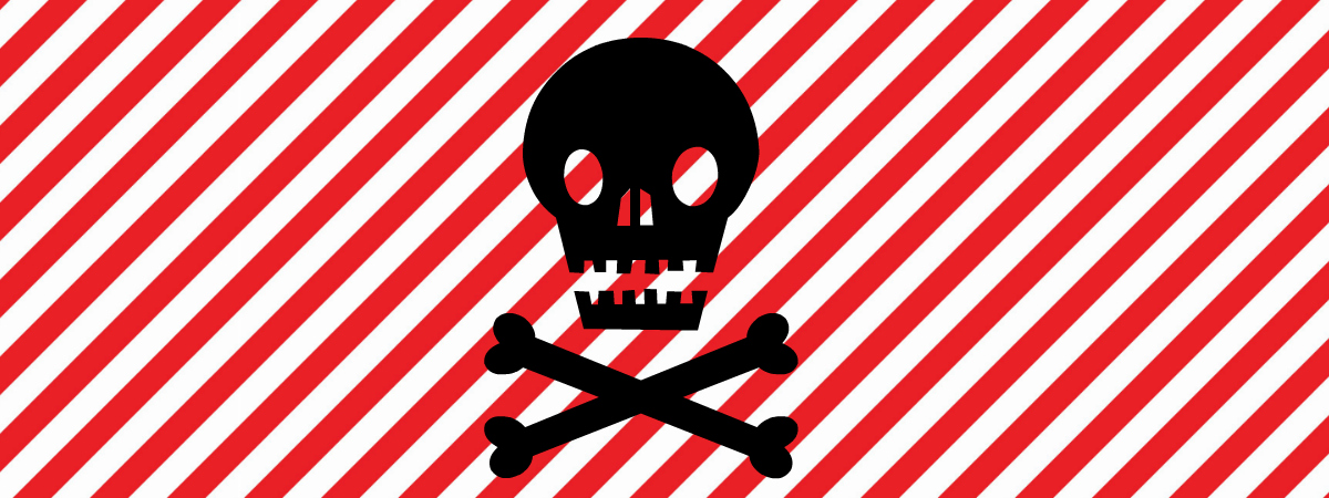 Pirate Can Toss Game Free Printable Label with skull clip art.