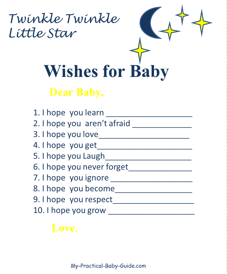 Free printable twinkle twinkle sales little star baby shower invitations