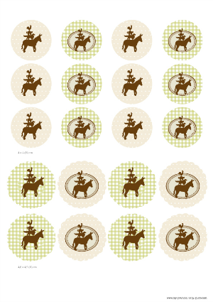 Free Printable Cupcake Toppers Farm Baby Shower