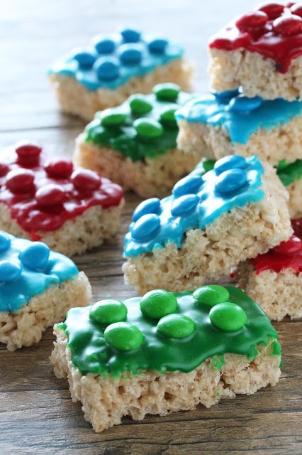 Lego Rice Krispie Treats