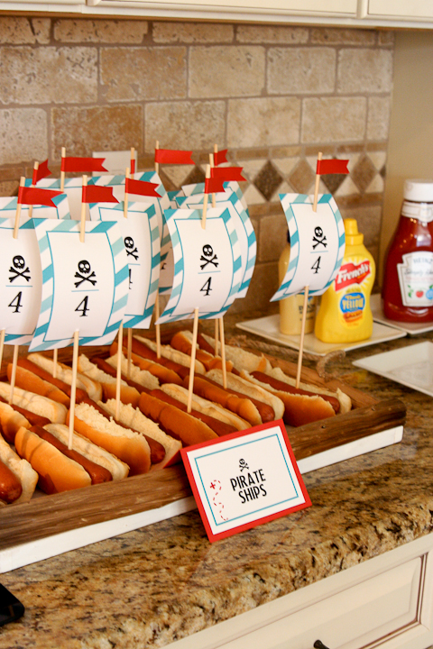 Pirate Ship Food Birthday Ideas