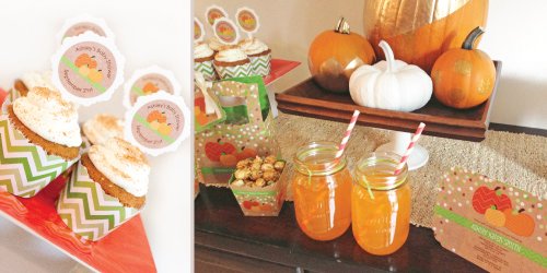 Halloween Baby Shower Dessert Table