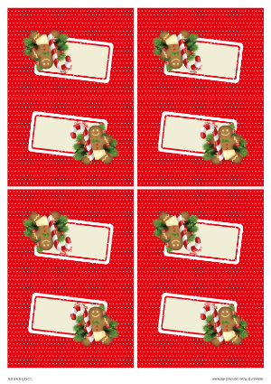 Free Printable Christmas Baby Shower Food Tent Cards