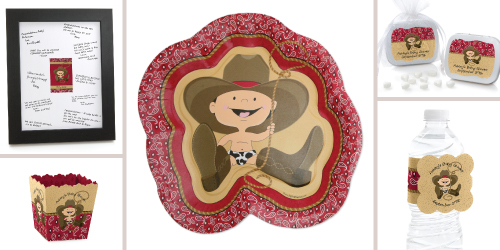 Western Cowboy Baby Shower Supplies