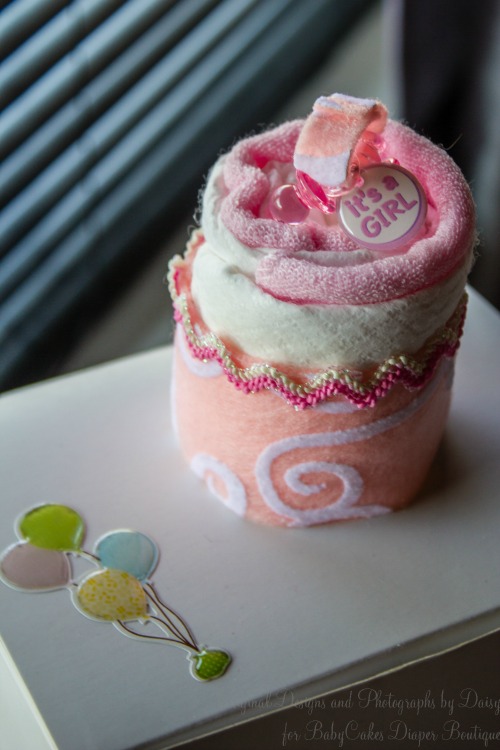 Diaper Cupcake