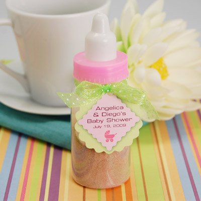 DIY Baby Shower Bottle Favor