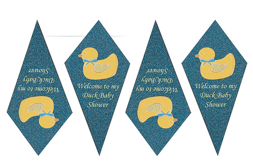 Free Duck Baby Shower Cupcake Toppers