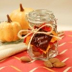 Fall Baby Shower Favor Jar