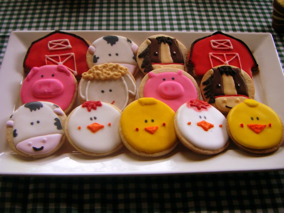 Farm Themed Cookies