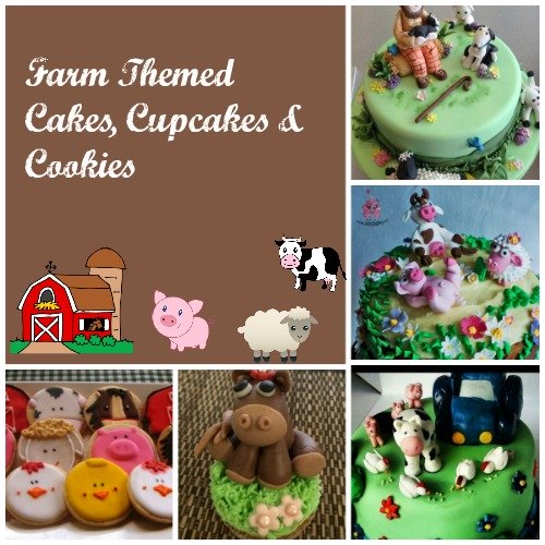 Farm Themed Cakes, Cupcakes and Cookies