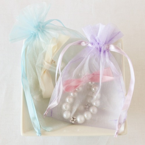 Frozen Sheer Organza Favor Bags