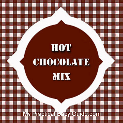 Free Printable Hot Chocoltae Mix Label