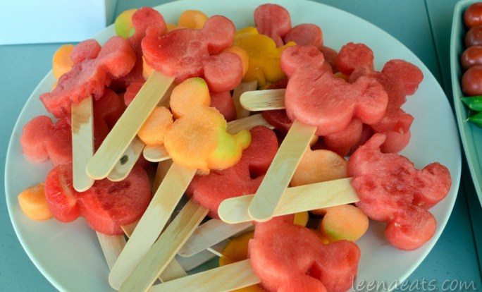 Mickey Mouse Fruit Shaped Pops