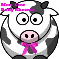 Moo Cow Baby Shower Theme Ideas
