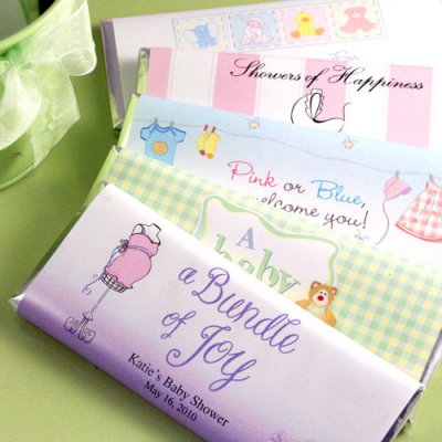 Personalized Baby Shower Hershey's Chocolate Bars