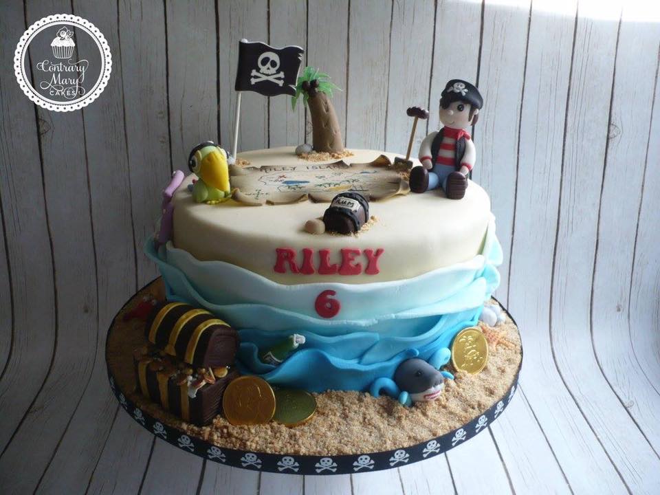 Pirate Birthday Cake